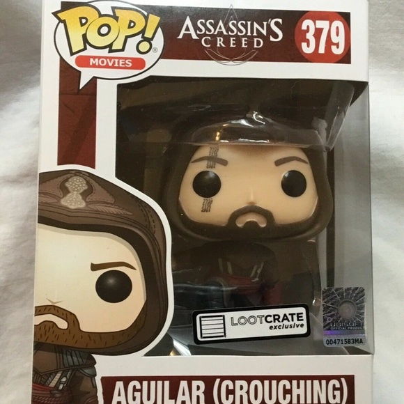 Assasins Creed Funko Pop! Aguilar Crouching #379 New Collectible BEST PRICE - Picture 1 of 1